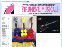 Tablet Screenshot of hobbymusica.it